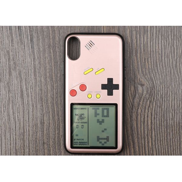 Silicone Gameboy Cell Phone Protective Covers TPU Shell IMD Boy Tetris Game For iPhone 7P/8P