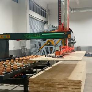 Advanced Wood Board Handling Machine with Servo Motor LCD Display and Customizable Flexibility