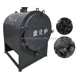 Quality Horizontal Type Wood Log Carbonization Stove Bamboo Charcoal Carbonizer Furnace Oven for sale