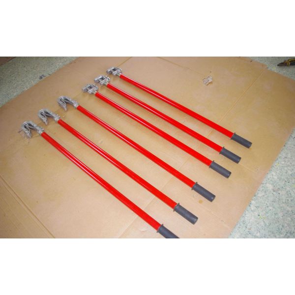 High Voltage Overhead Line Construction Tools Electric Telescopic Hot Stick
