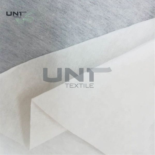 Tear Away Polyester Mix Viscose Embroidery Nonwoven Backing Paper Interlining For Garment