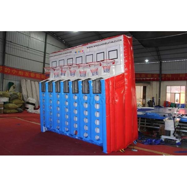 Inflatable Sport Game Inflatable Connect Four Basketball Games