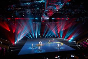 Quality Holonet 3D Holographic Projection System Hologram Mesh Screen Big Size For Stage Show for sale