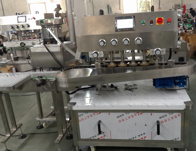 Small Capacity Glass Bottle Capping Machine for Essential Oil and Medicated Oil Cap