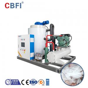 China R507 Salt Water Flake Ice Machine For Ice Making Ocean Fishing Cooling Seafood Processing on sale