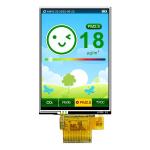 Practical 3.3V 3.5" TFT LCD Module , 45PIN Capacitive LCD Display TFT-H035A5HVTS