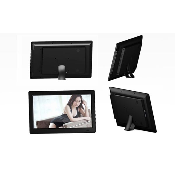 digital picture frame wood