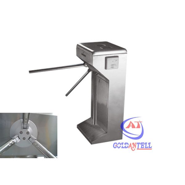 Waist Height Stainless Steel Automatic Tripod Turnstile Gate Counter Function