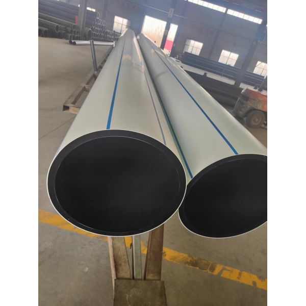 HDPE PE100 Dredging Pipe With Superior Impact Resistance And Steel Flanges