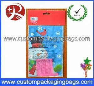 HDPE Resealable Plastic Personalized Treat Bags Customized Logo For Festival