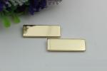 Zinc alloy light gold 45 mm length decorative metal corners protector for book