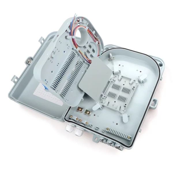 144 Fiber Optic Enclosures Optical Fiber Distribution Box With SC Adapter Pigtail