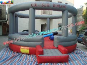 China Commercial Inflatable Sports Games , Inflatable Interactives Fighting Game on sale