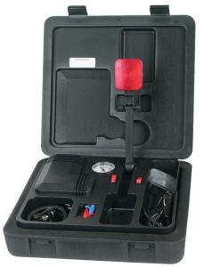 Various Functions Air Compressor Kit For Inflation With Lamp , Fast Inflation And Portable to Carry With