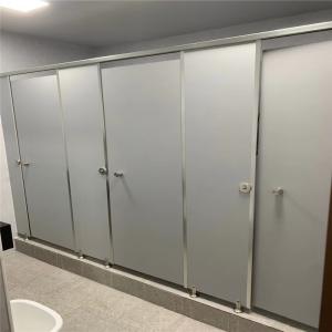 China Moisture Proof 12mm D1200mm Hpl Toilet Cubicles For School on sale
