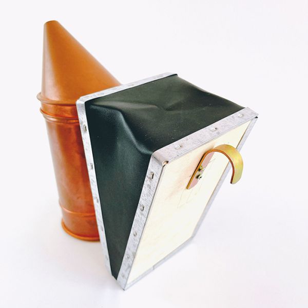 Beehives Honey Bee Smoker With Hook Imitation Leather Wind Drum