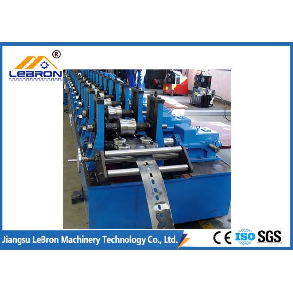 High Speed Steel Channel Roll Forming Machine 18 Stations For Solar Strut