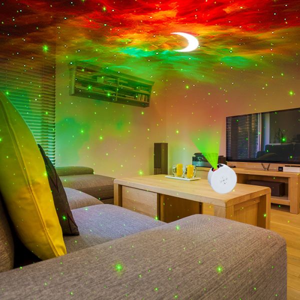 KTV Moonlight Galaxy Moon Projector Multiscene ABS PC Material