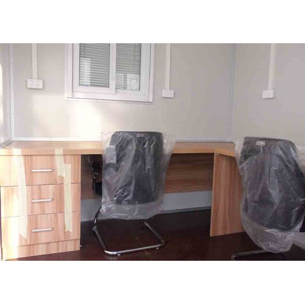 Movable Custom Shipping Container House Site Camp North American Standard