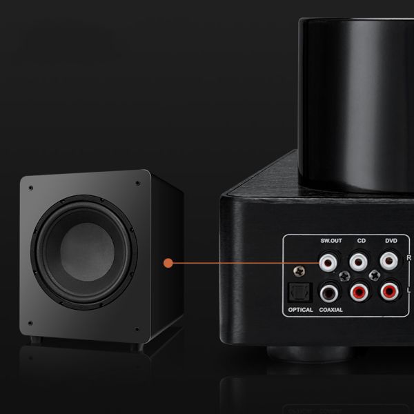 Vofull KH-513 Three Way Bookshelf Speaker with 10 Inch Woofer