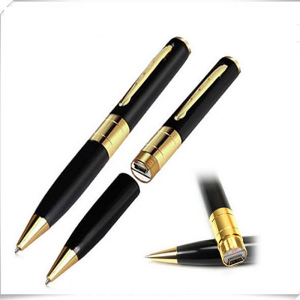 SD card's memory capacity can reach to max 32gb pen hidden camera/spy pen camera driver