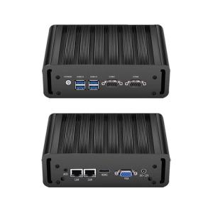 China DDR3L 8GB RAM Industrial PC Intel Celeron And Core Processor Dual LAN Fanless PC on sale