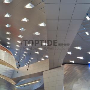 Quality Building Wall Ceiling Cladding Materials Aluminium 2 X 2 Snap Clip In Decorative Ceiling Panel for sale