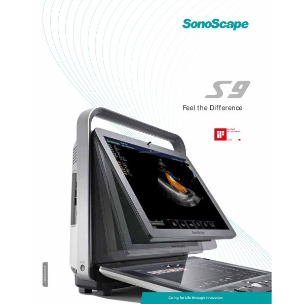 Portable 3D 4D Color Doppler USG&Sonoscape S9