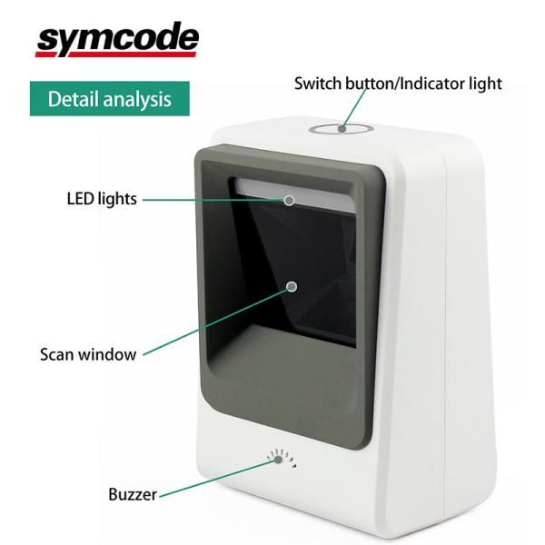 Buy High Speed Symcode Barcode Scanner / Omni Directional Scanner Decoding Quickly at wholesale prices