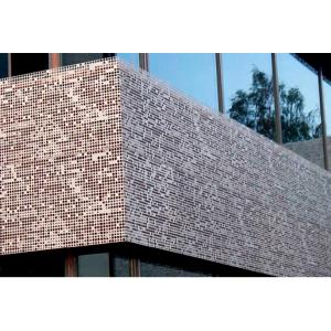 Quality 2.4mm Glazed Aluminum Curtain Walls for sale