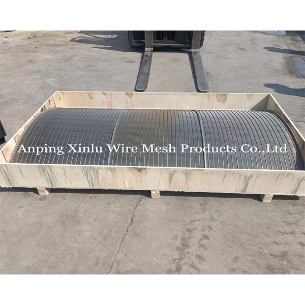 Stainless Steel Arc-shaped Johnson Type Sieve Screen, Sieve Bend Screen for Solid Waste Separation