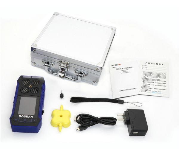 Buy CO O2 LEL H2s Multi Gas Detector ATEX Approved With Colorful LCD Indicates at wholesale prices
