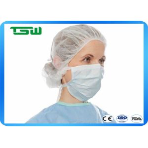 Buy cheap Nonwoven Fabric BFE 99% 3 Ply Disposable Face Mask from wholesalers