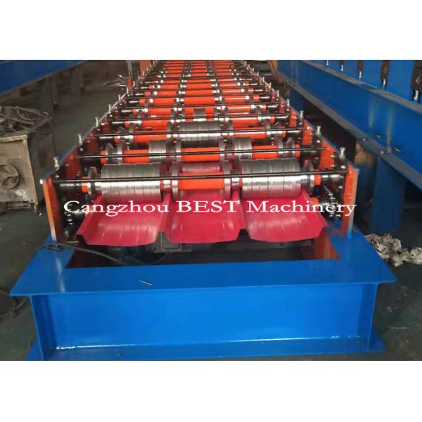Steel Profile Double Layer Roll Forming Machine Roofing Tiles IBR Corrugated Sheets Making