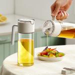 Auto Flip Cooking Oil Bottles Leak Proof Oil Dispenser Bottle With Automatic