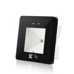 RFID Card 1D and 2D turnstile QR code access control reader with USB,RS232 or