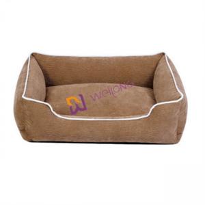 China Corduroy Environmental Protection Self Warming Pet Bed PP Cotton orthopedic dog sofa bed on sale