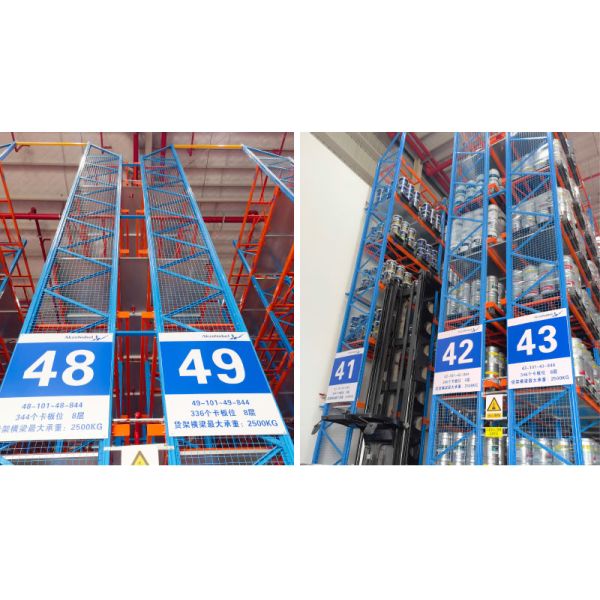 VNA Rack Or Very Narrow Aisle Rack High Density Warehouse Storage Racking