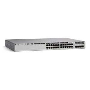 C9200L Series Cisco Network Switch Layer 2 Access Enterprise Gigabit 24 Port 4x 1/10G Fixed Uplinks C9200L-24T-4X-E