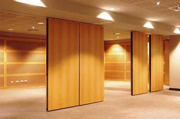 Buy Hanging Floor To Ceiling Wooden Acoustic Room Dividers 1220mm width at wholesale prices