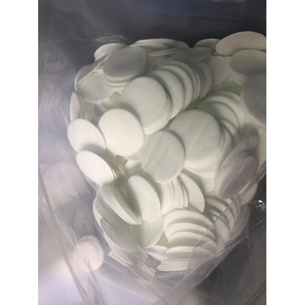 Circular Bacterial Filter Paper 3mm 30l/min Flow Rate 15bar Max Differential Pressure Medical Viral Filter