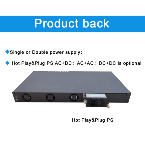 WEB, CLI ,SNMP management 4*SPF Ports 4 PON Port FTTH Fiber Optical GPON OLT Device