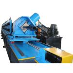 Advanced Shelf Panel Roll Forming Machine For Upright Racks With Punching And