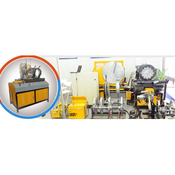 Automatic PE Fitting Oil Pipe Fabrication Welding Machine SWT-MA800/450