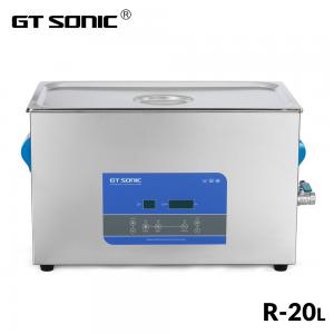 Quality GT SONIC 20L SUS304 40kHz Digital Ultrasonic Cleaner With Heating Degas for sale