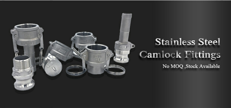 DP 6 Inch Camlock Quick Couplings API 598 6 Inch Camlock Fittings Plated