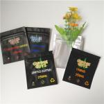 Customized Matte Herbal Incense Packaging Plastic Bag Digital Printed Mylar Zip