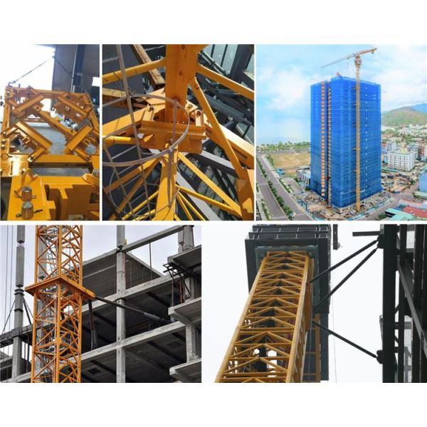 4.Application of L68 Collar Frame L68 Tower Crane Anchoring Frame