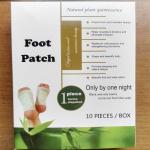 100% new material bamboo Vinegar Detox foot patch
