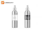 Matte Silver Aluminum Empty Fine Mist Spray Bottles Refillable Anti Fall 30ml -